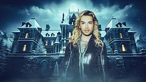 Bill Kaulitz als Partyplaner Angel beim Live-Krimi-Dinner “Tödlches Spiel“ der ARD - Foto: ARD