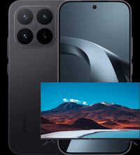 Xiaomi 17T plus Xiaomi 43 Zoll-TV on top