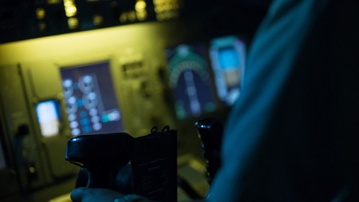 mayday - alarm im cockpit