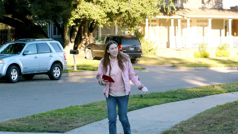 the middle