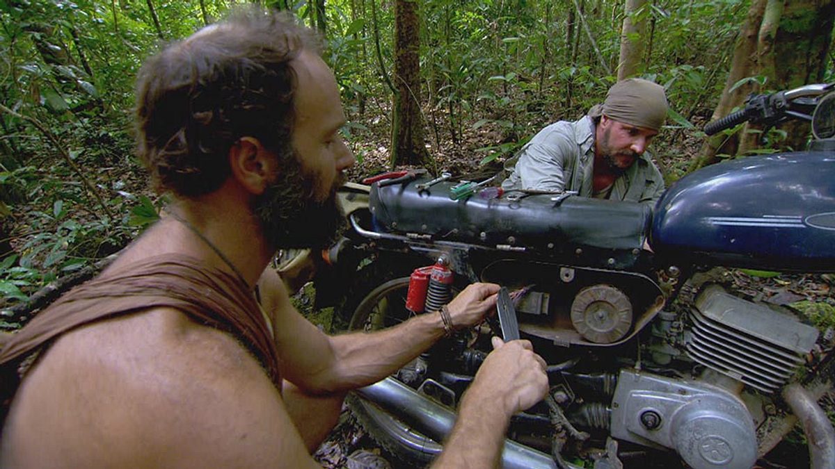 das survival-duo: zwei männer, ein ziel