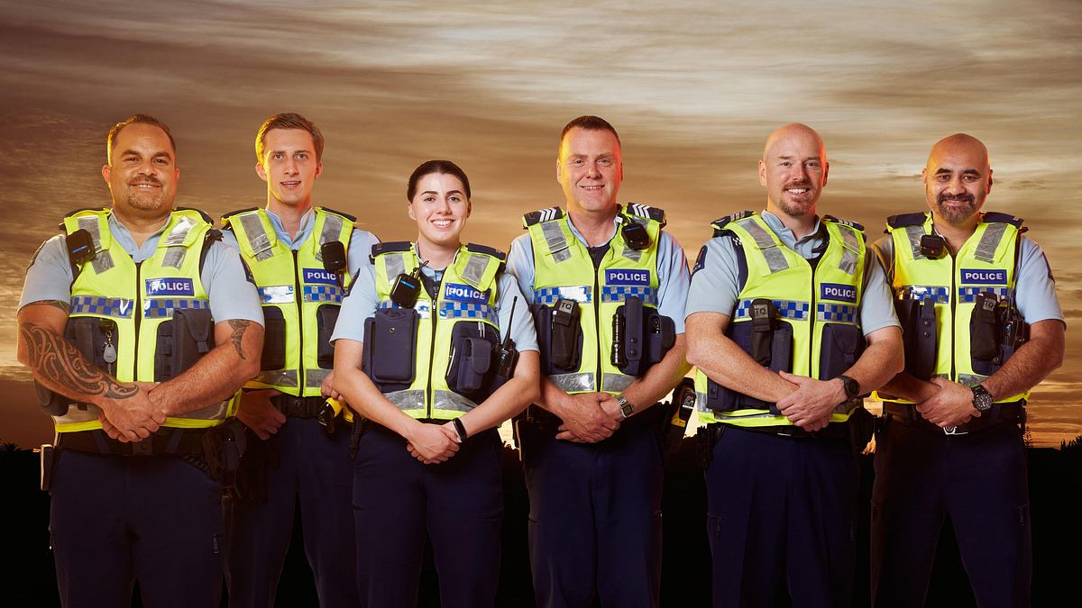 police force - einsatz in neuseeland
