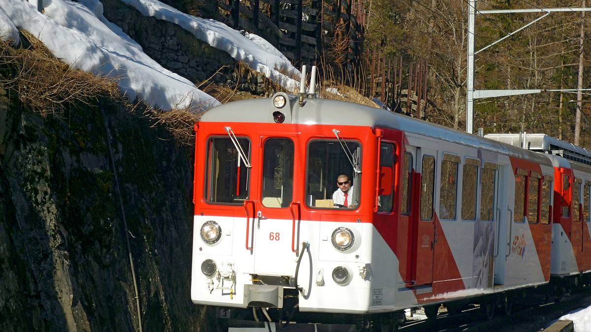 mit dem zug ...