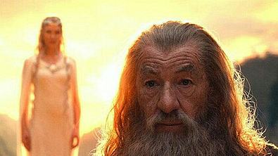 Hobbit-Geständnis: Galadriel liebt Gandalf - Foto: Warner