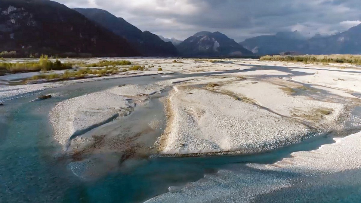 der tagliamento - von den alpen bis zur adria