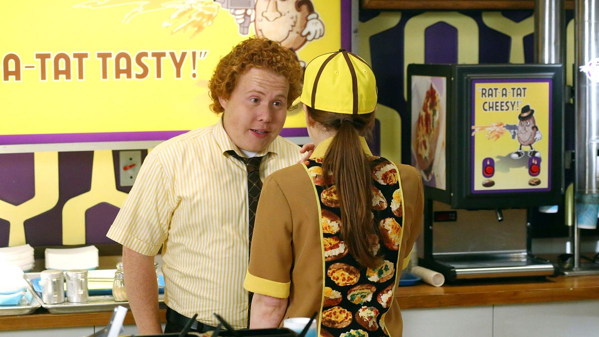 the middle