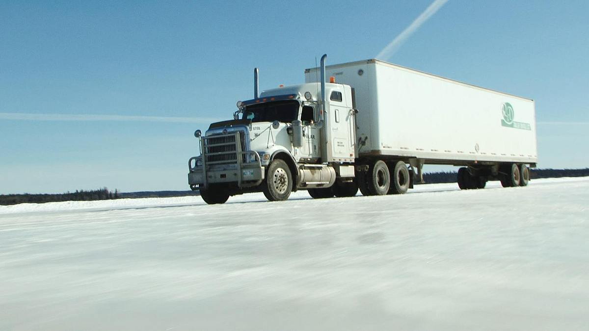 ice road truckers - gefahr auf dem eis