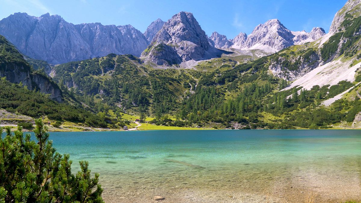 Von der Zugspitze übers Karwendel zum Achensee von der zugspitze übers karwendel zum achensee