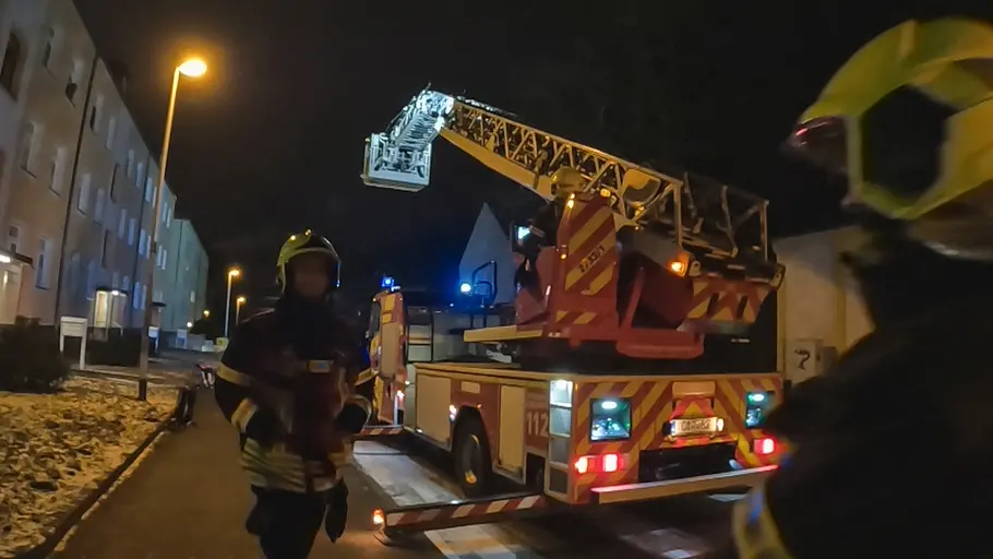 112: feuerwehr im einsatz
