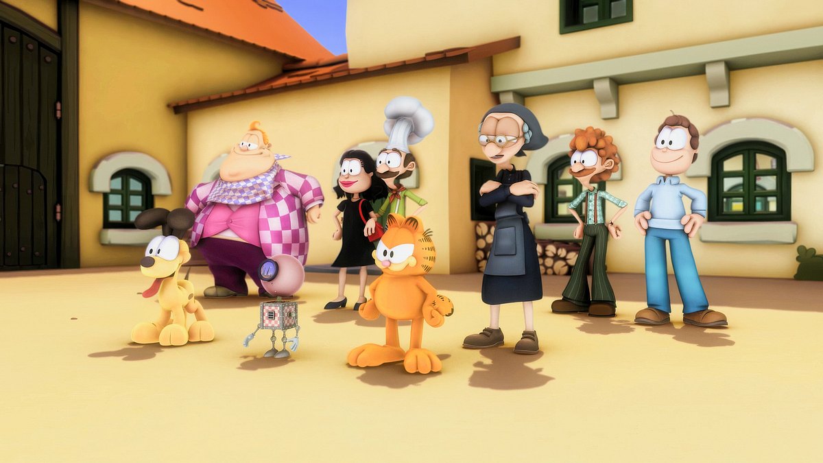 the garfield show