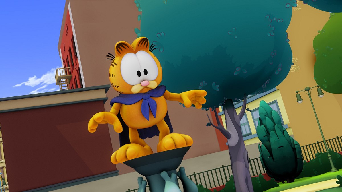 the garfield show