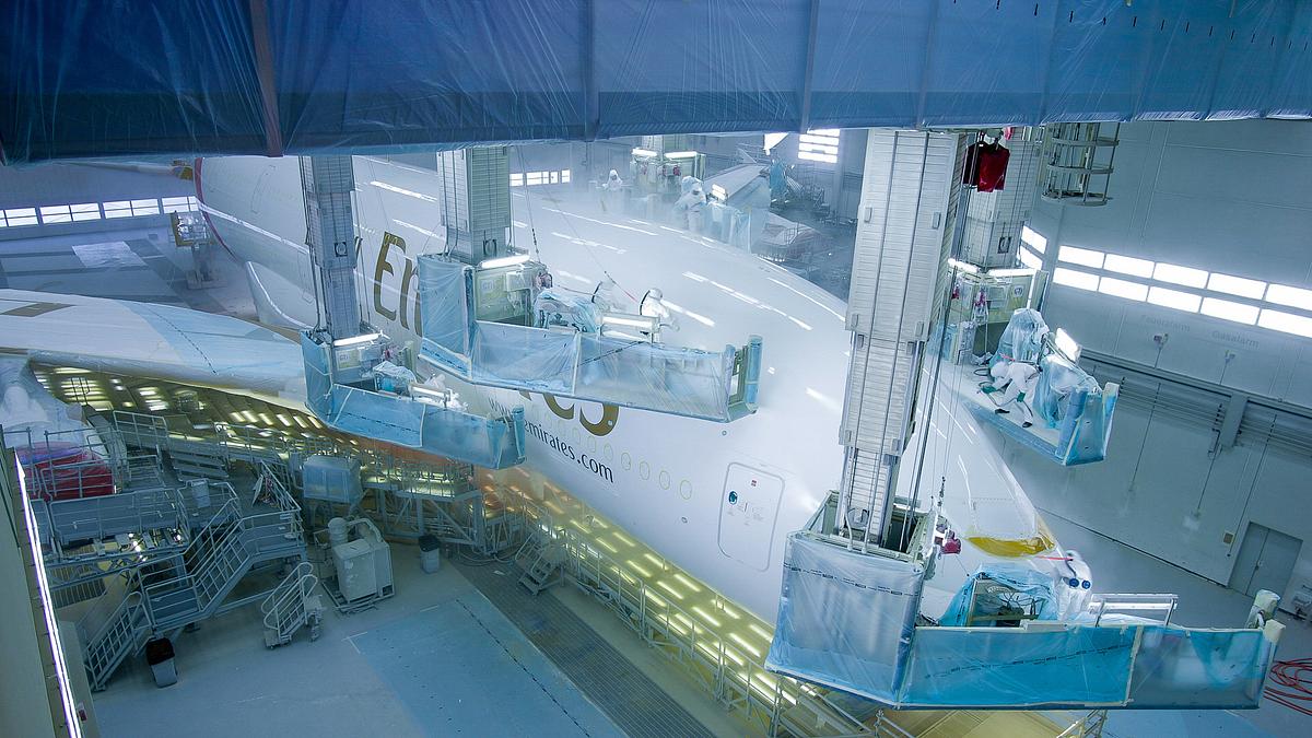 die flugzeugbauer - hightech-flieger am fließband
