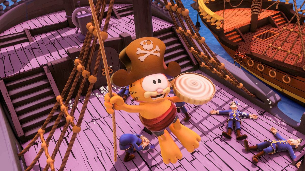 the garfield show