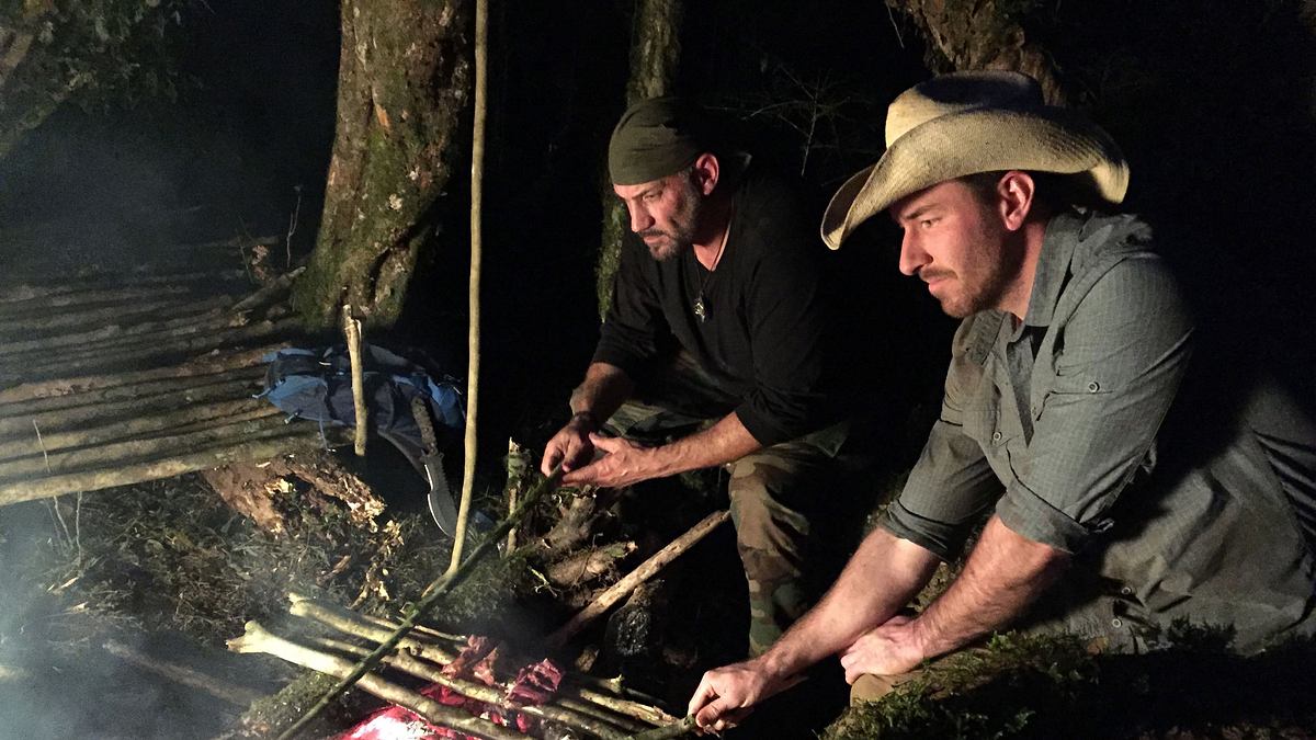 das survival-duo: zwei männer, ein ziel