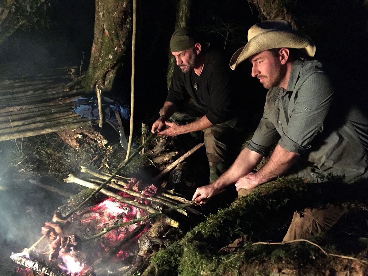 das survival-duo: zwei männer, ein ziel