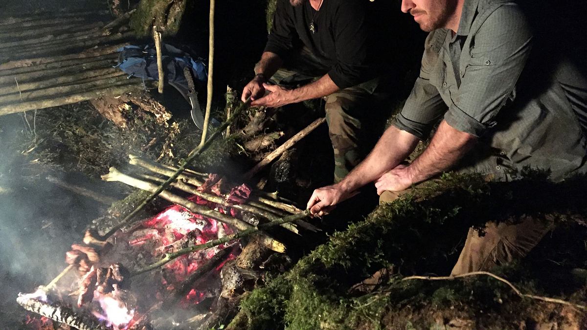 das survival-duo: zwei männer, ein ziel