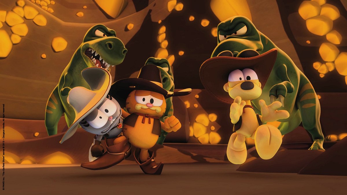 the garfield show