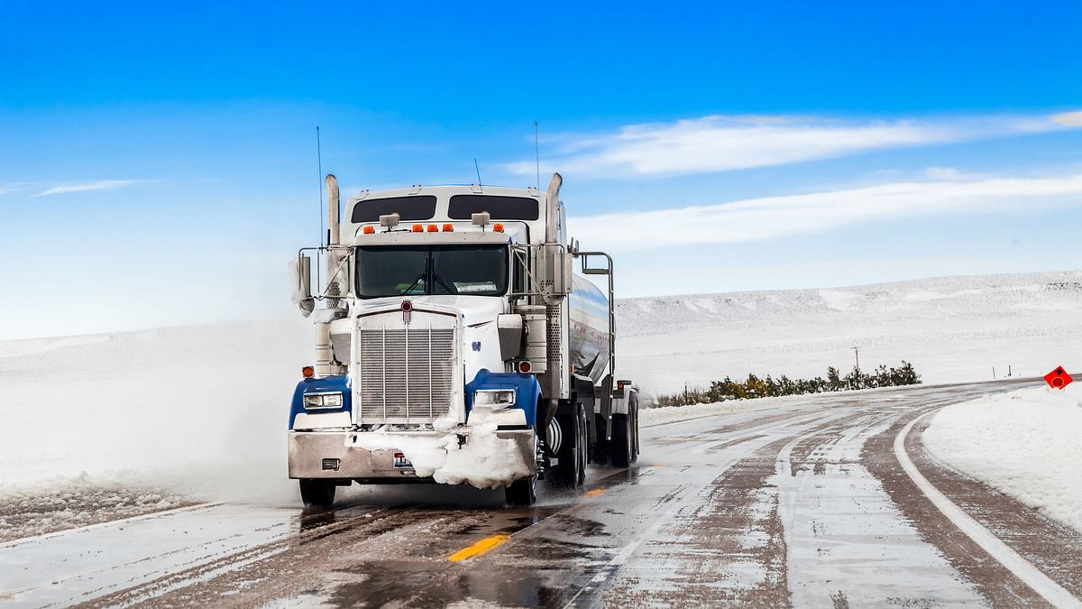 ice road truckers - gefahr auf dem eis