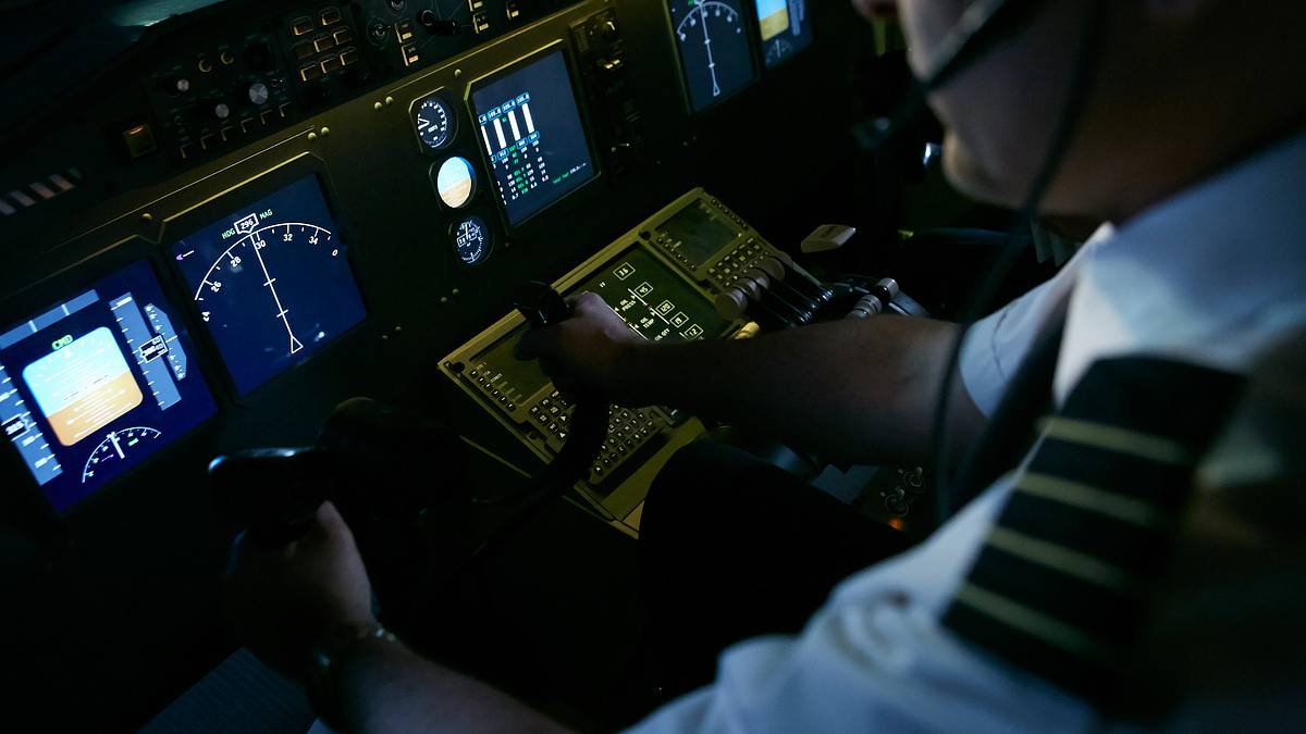 mayday - alarm im cockpit