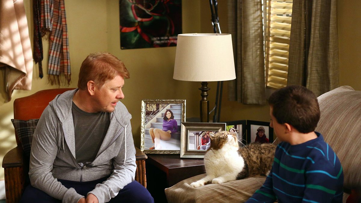 the middle