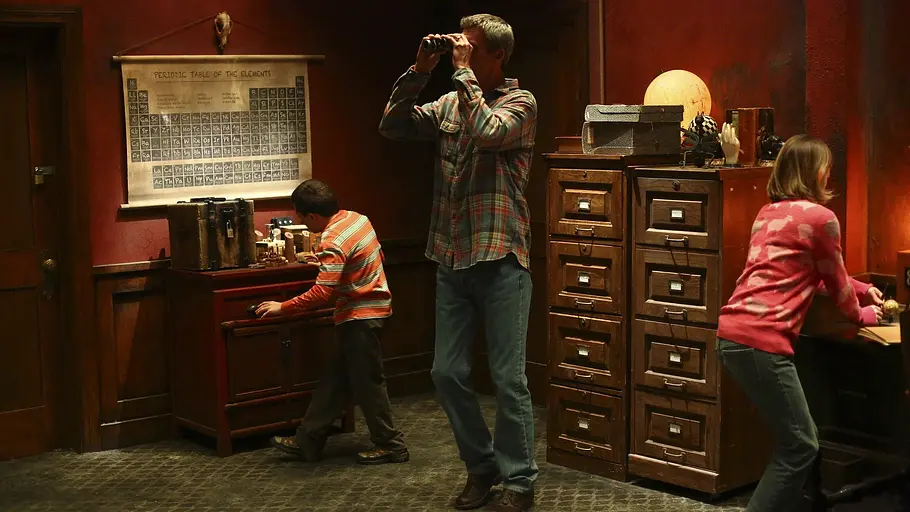 the middle