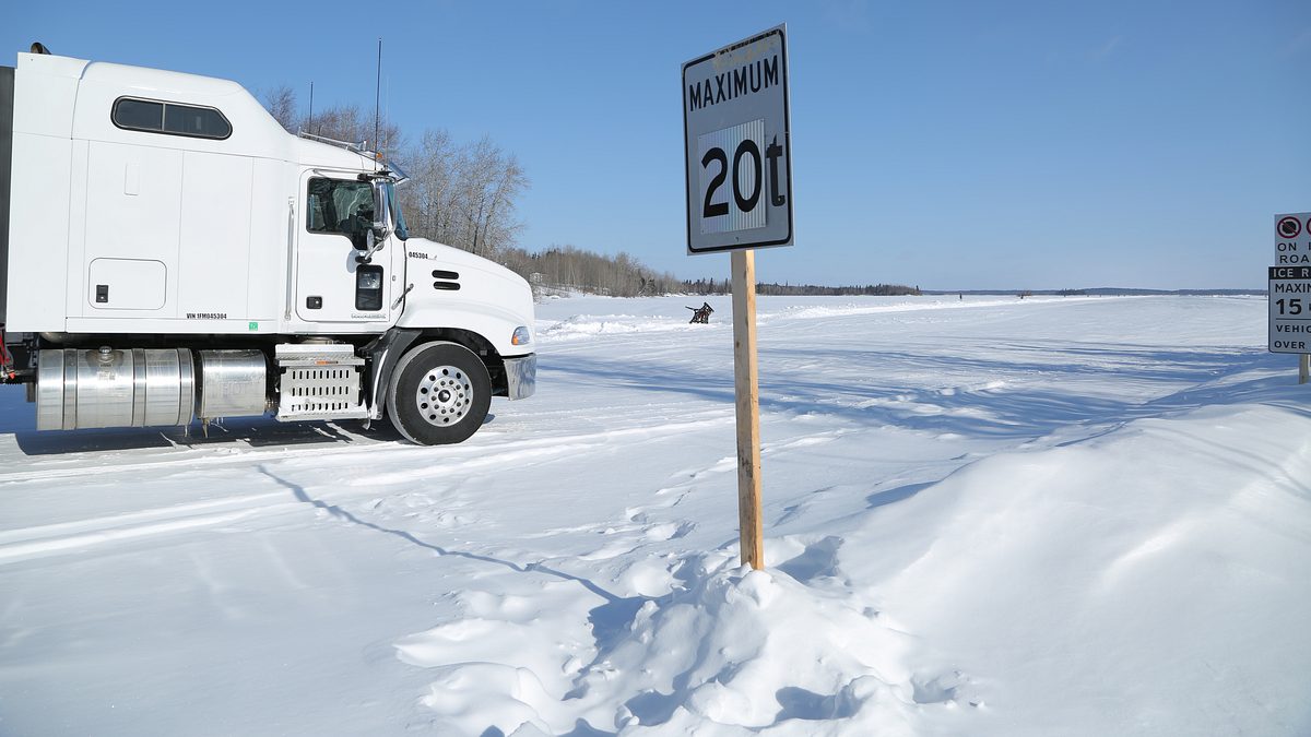 ice road truckers - gefahr auf dem eis