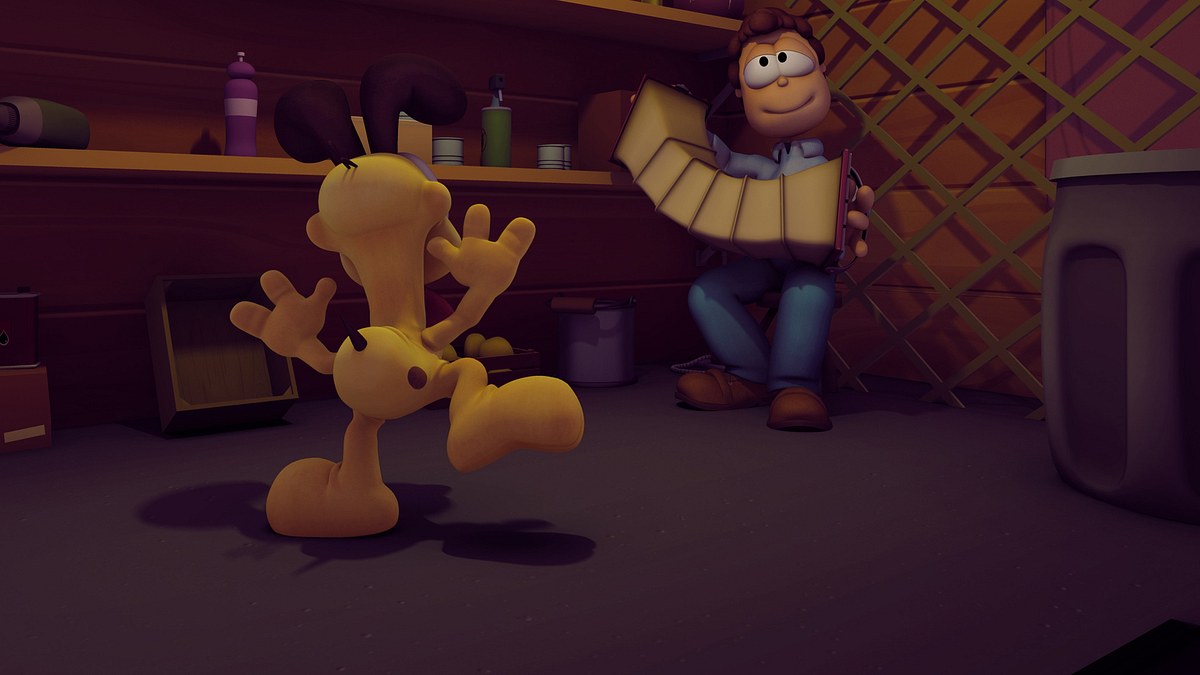 the garfield show