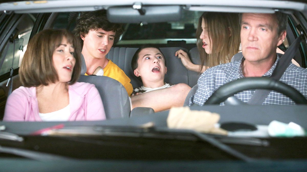 the middle