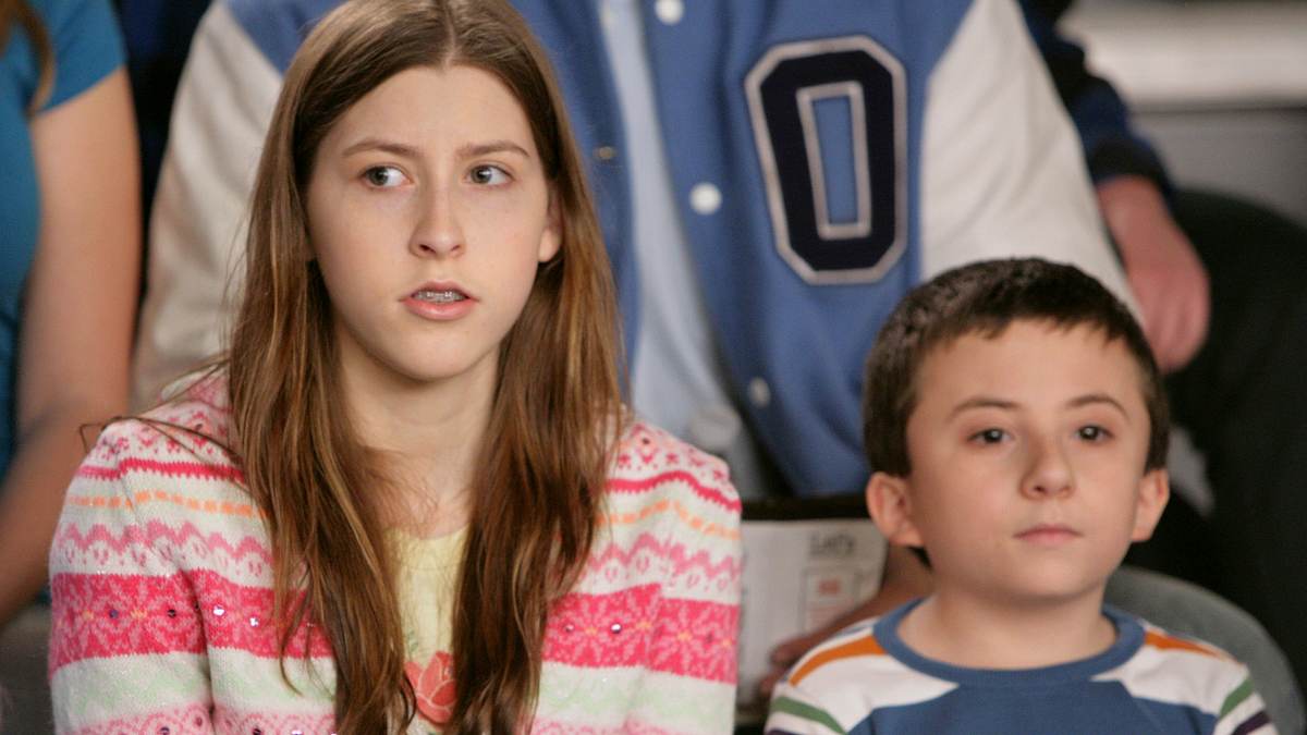 the middle