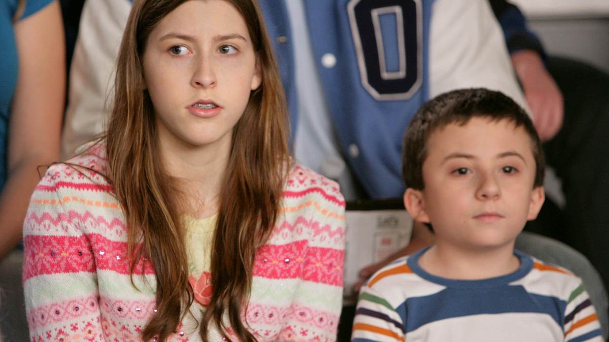 the middle