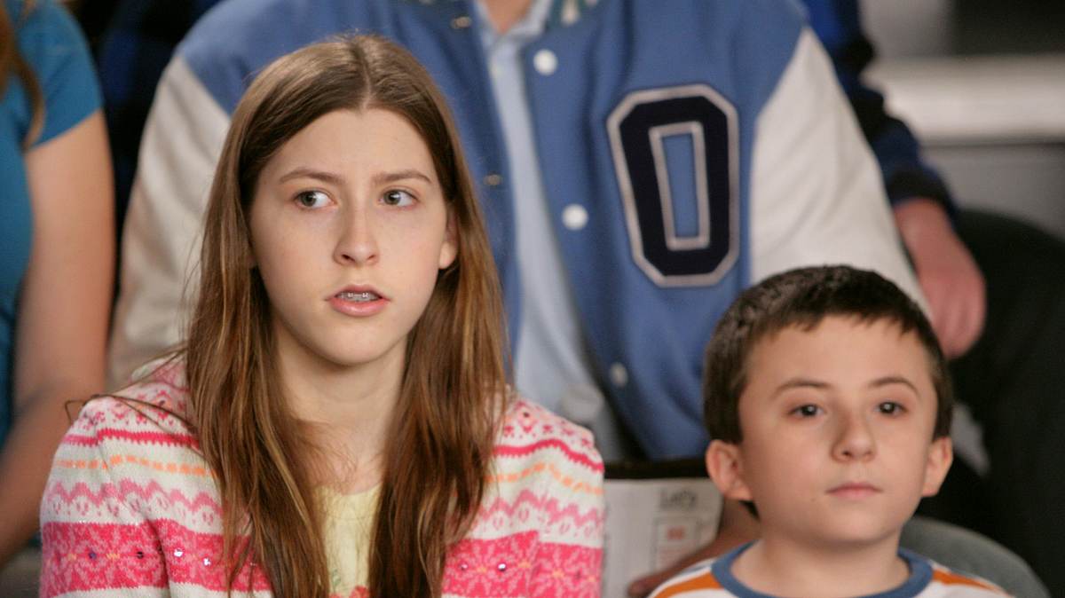 the middle