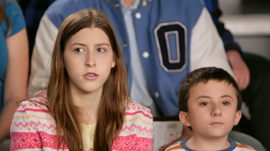 the middle