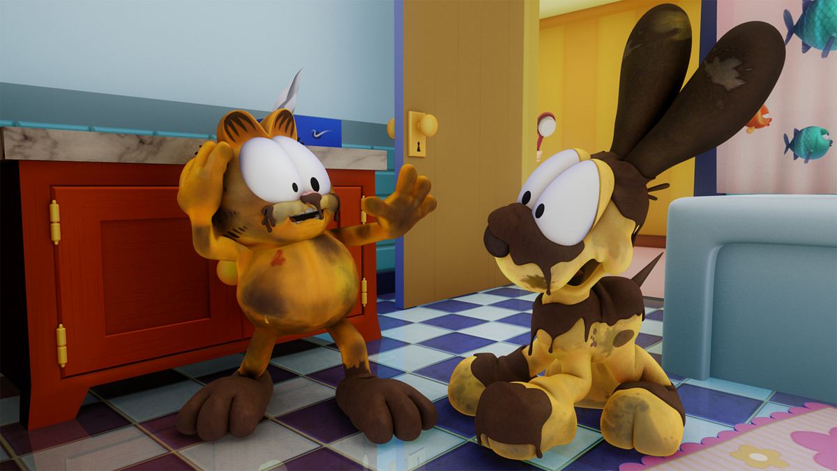 the garfield show