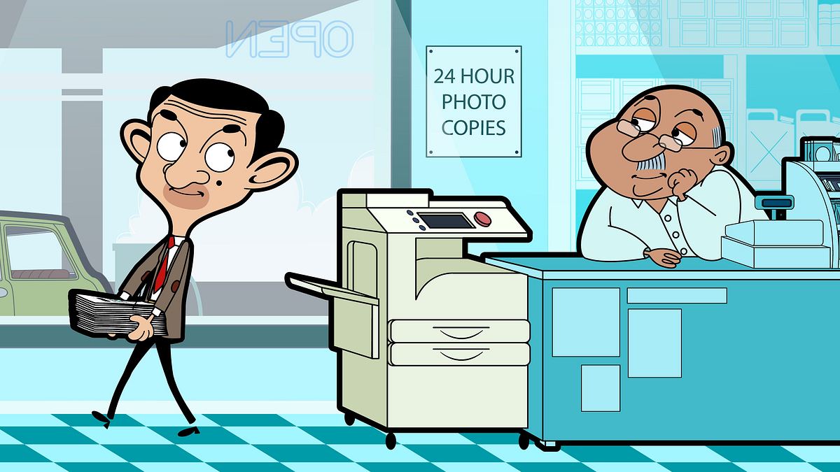 mr. bean - die cartoon-serie