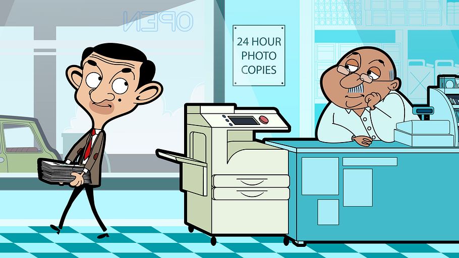 mr. bean - die cartoon-serie