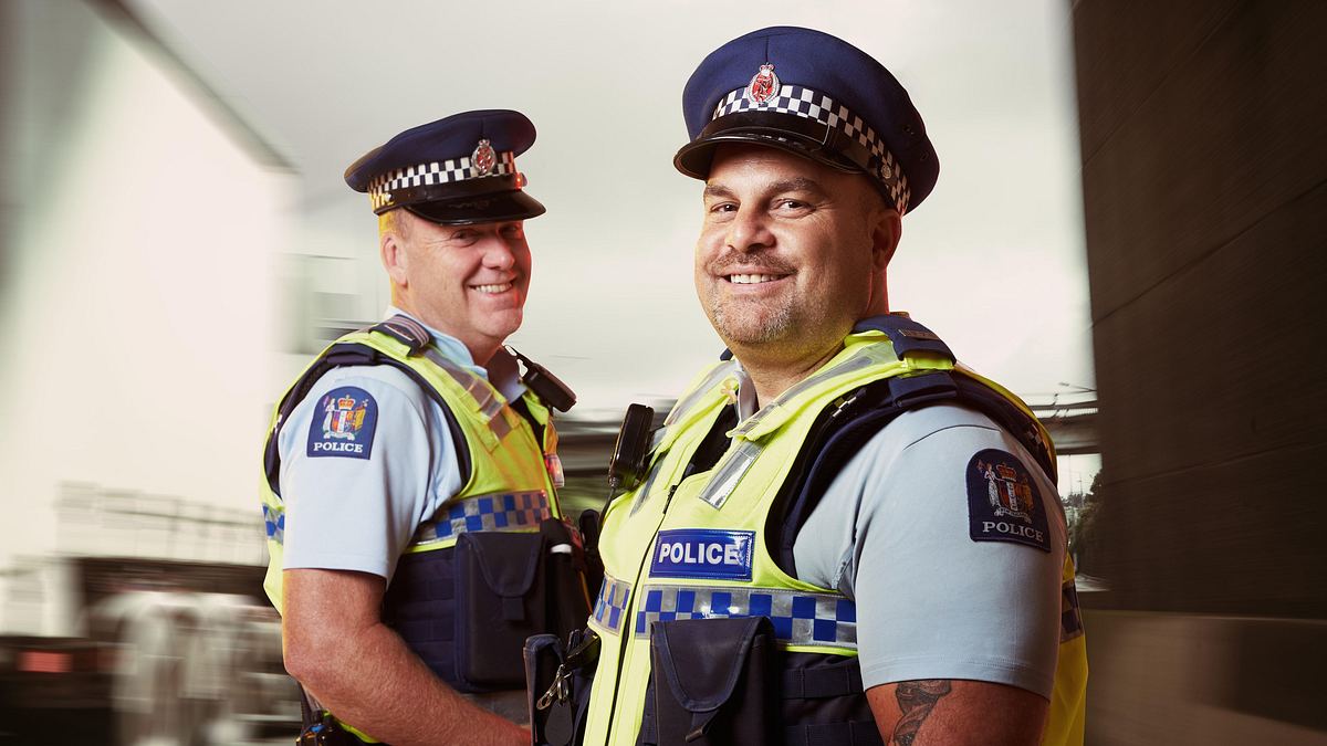 police force - einsatz in neuseeland