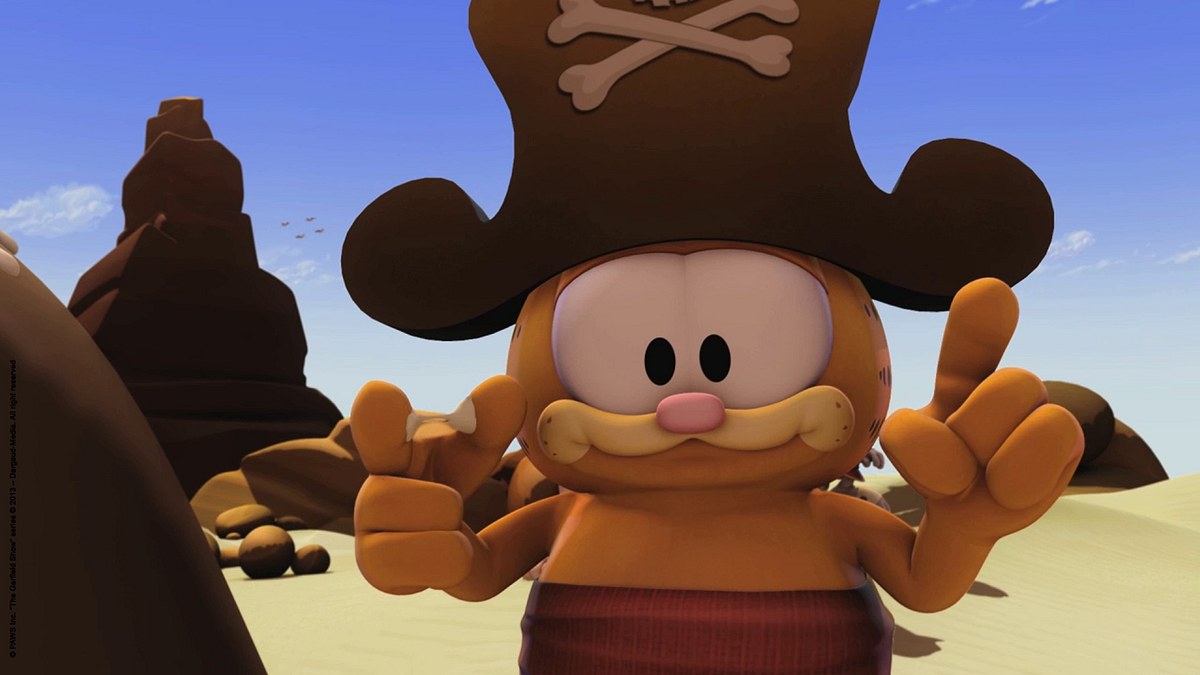 the garfield show