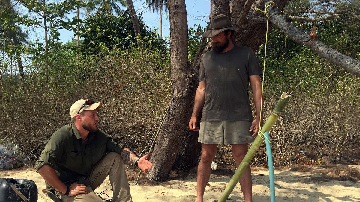 das survival-duo: zwei männer, ein ziel