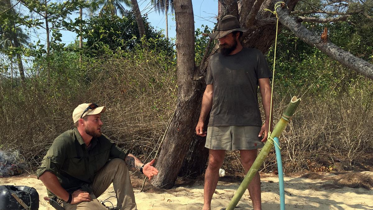 das survival-duo: zwei männer, ein ziel