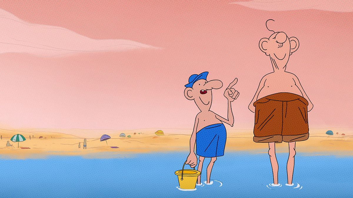 de gaulle am strand