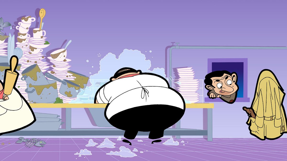 mr. bean - die cartoon-serie