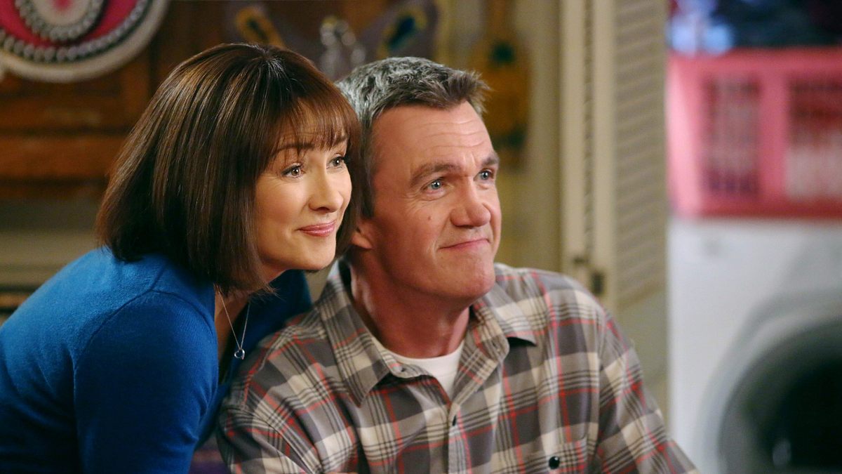 the middle