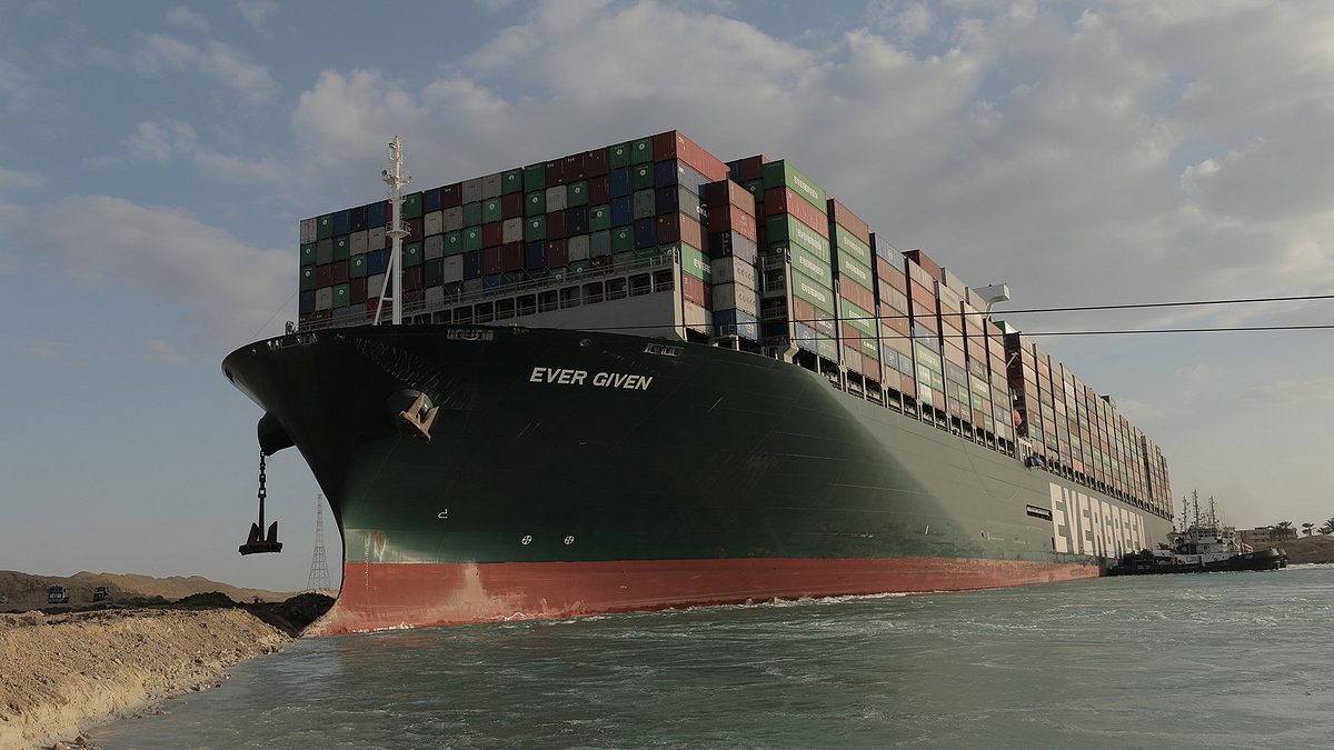 die havarie der ever given - globale lieferketten vor dem kollaps
