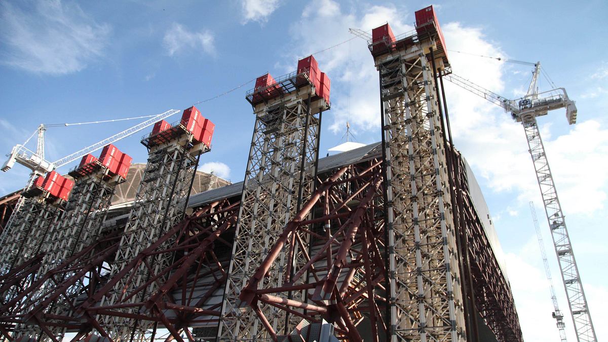 der sarkophag - die neue schutzhülle für tschernobyl