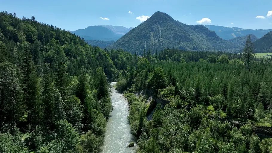 zwischen fels und fluss