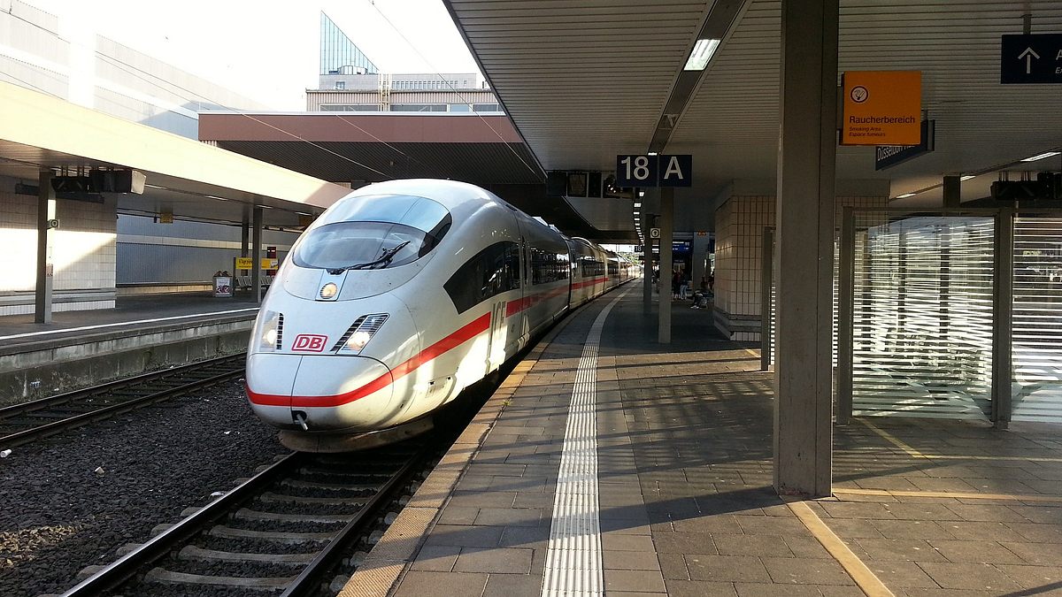 der ice - highspeed auf schienen