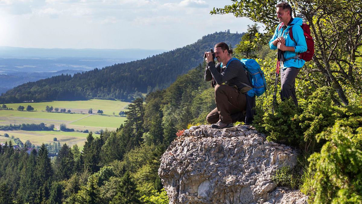 wandern auf dem donauberglandweg - in vier tagen vom dach der alb zum schwäbischen grand canyon