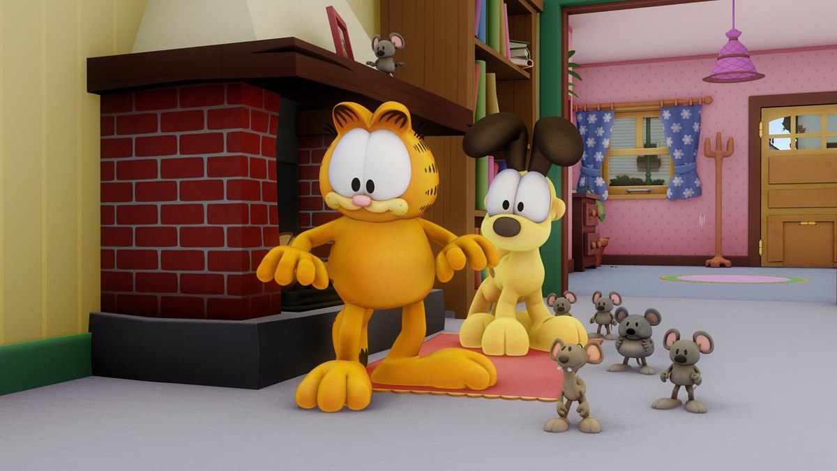 the garfield show
