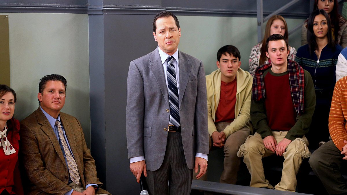 the middle