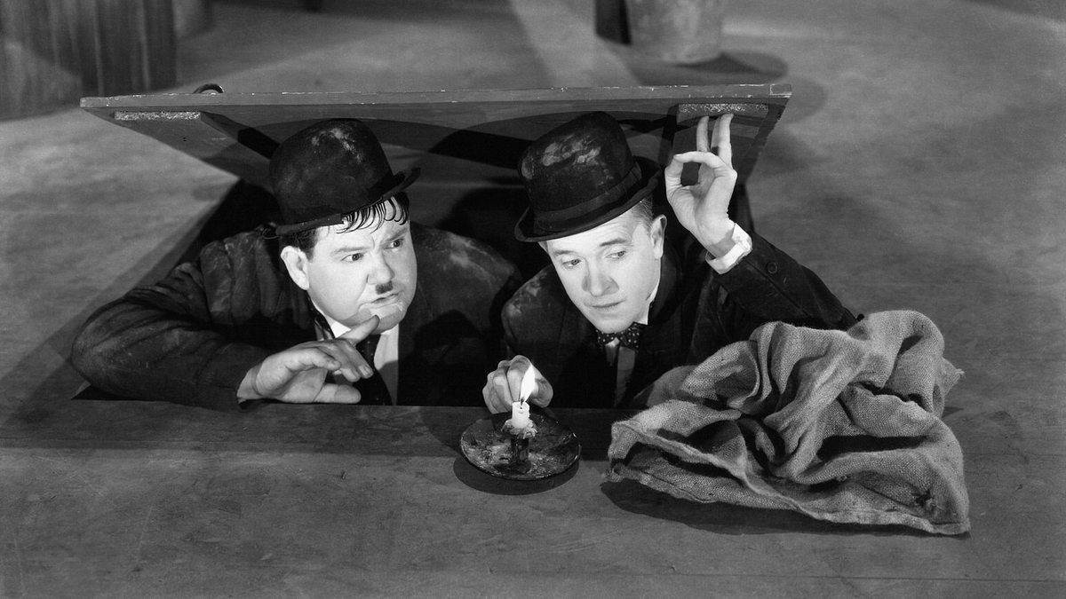 dick und doof im wilden westen